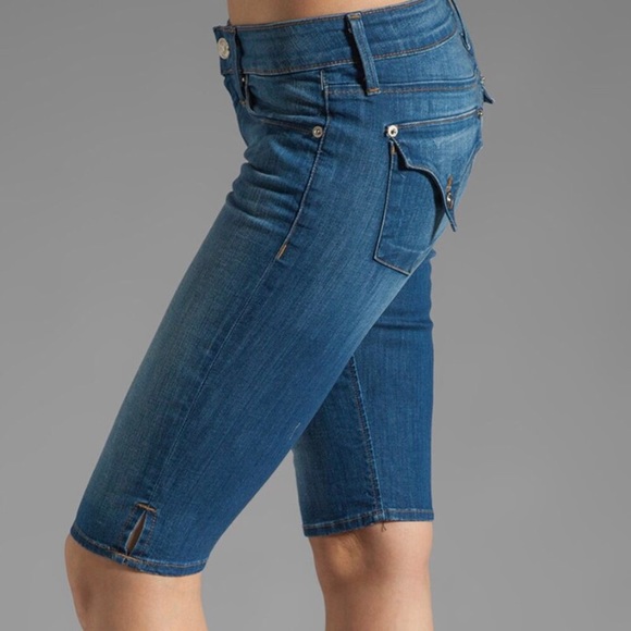 HUDSON Bermuda Denim Mid-Rise Short - Picture 2 of 15